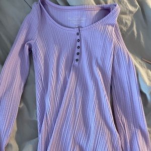 ribbed hollister long sleeve